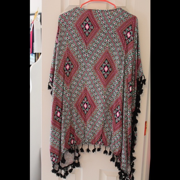 Pacsun Colorful Kimono - Picture 2 of 3